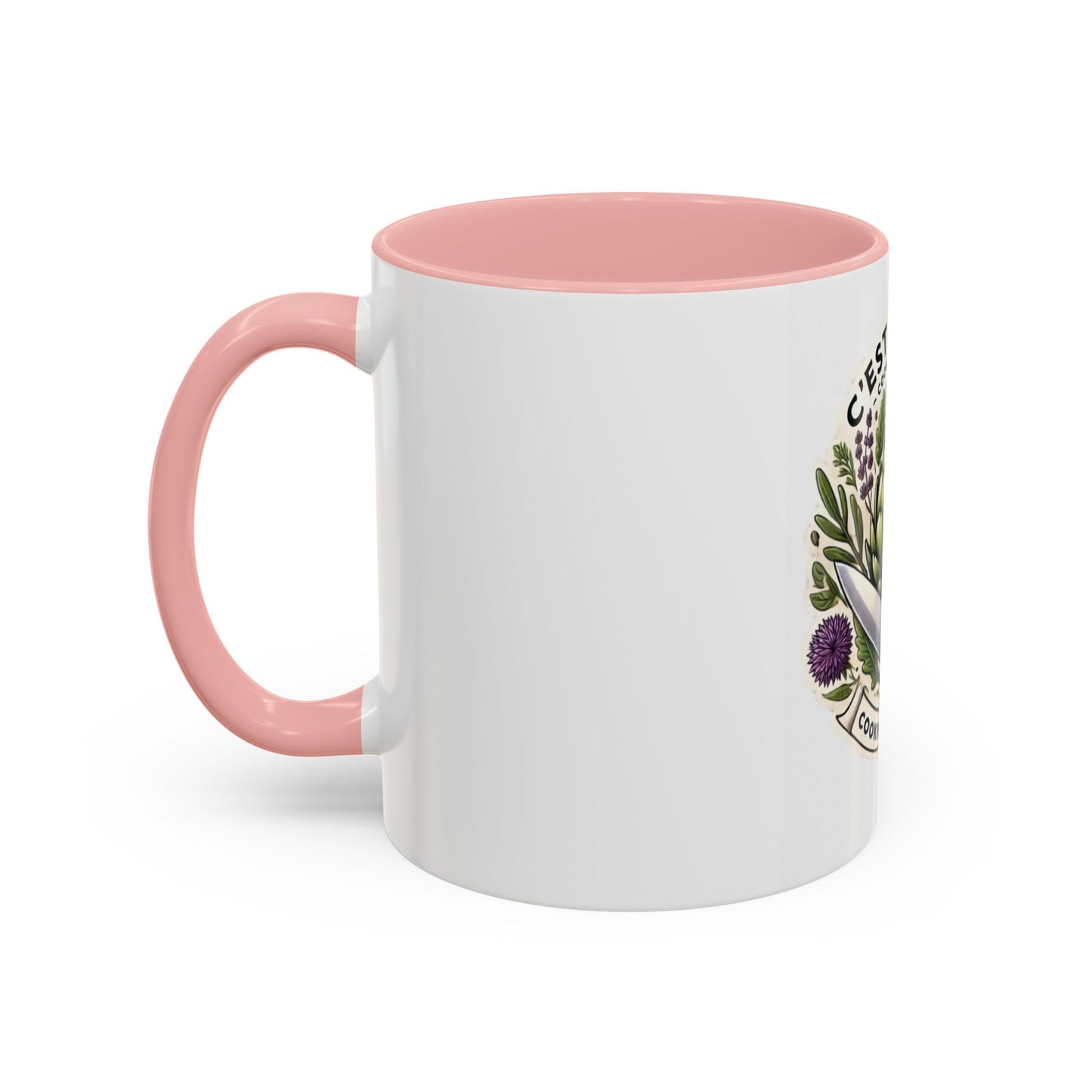 C'est Si Bon! Cooking School Accent Coffee Mug - 11oz & 15oz