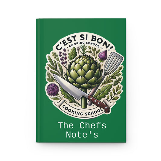 C'est si Bon! Culinary Hardcover Journal - Perfect for Cooking Enthusiasts