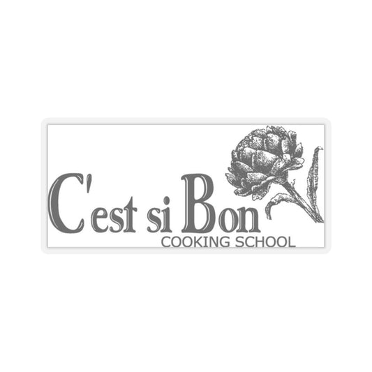 C'est si Bon Cooking School Kiss-Cut Stickers - Perfect for Food Lovers and Chefs