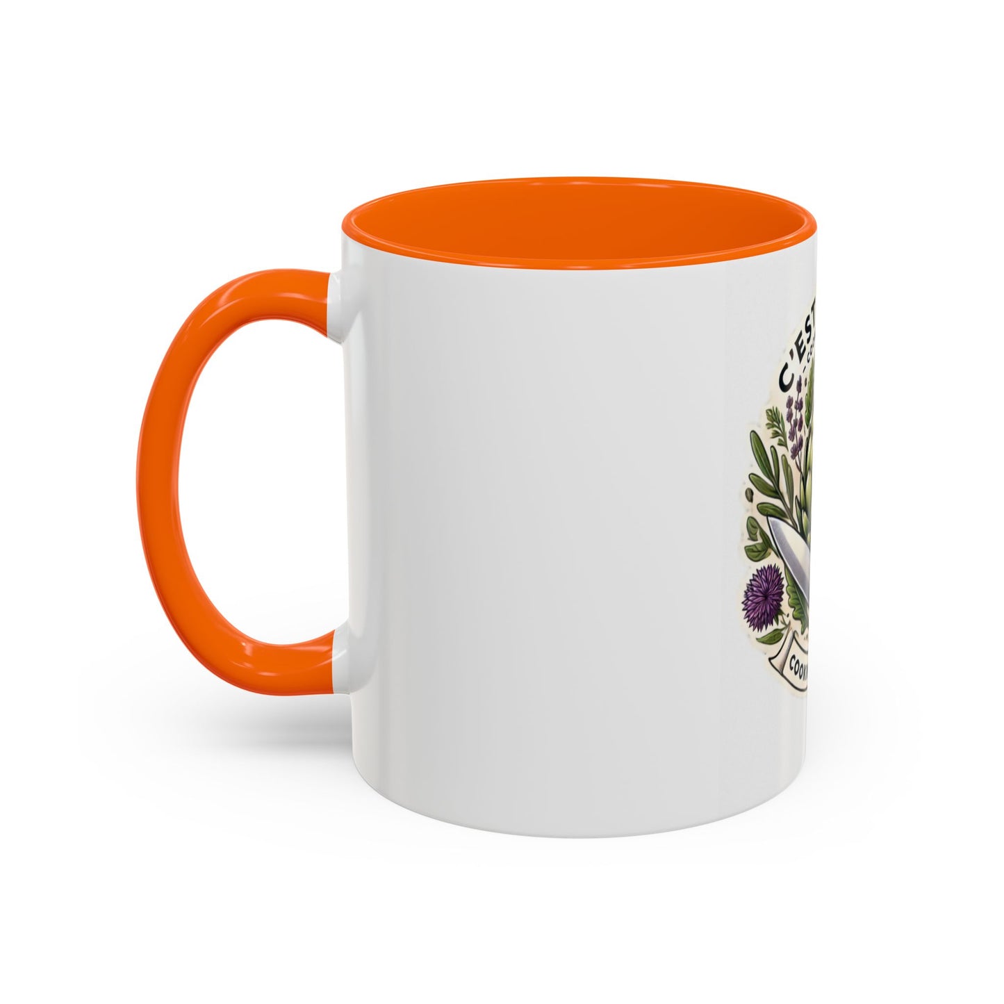 C'est Si Bon! Cooking School Accent Coffee Mug - 11oz & 15oz