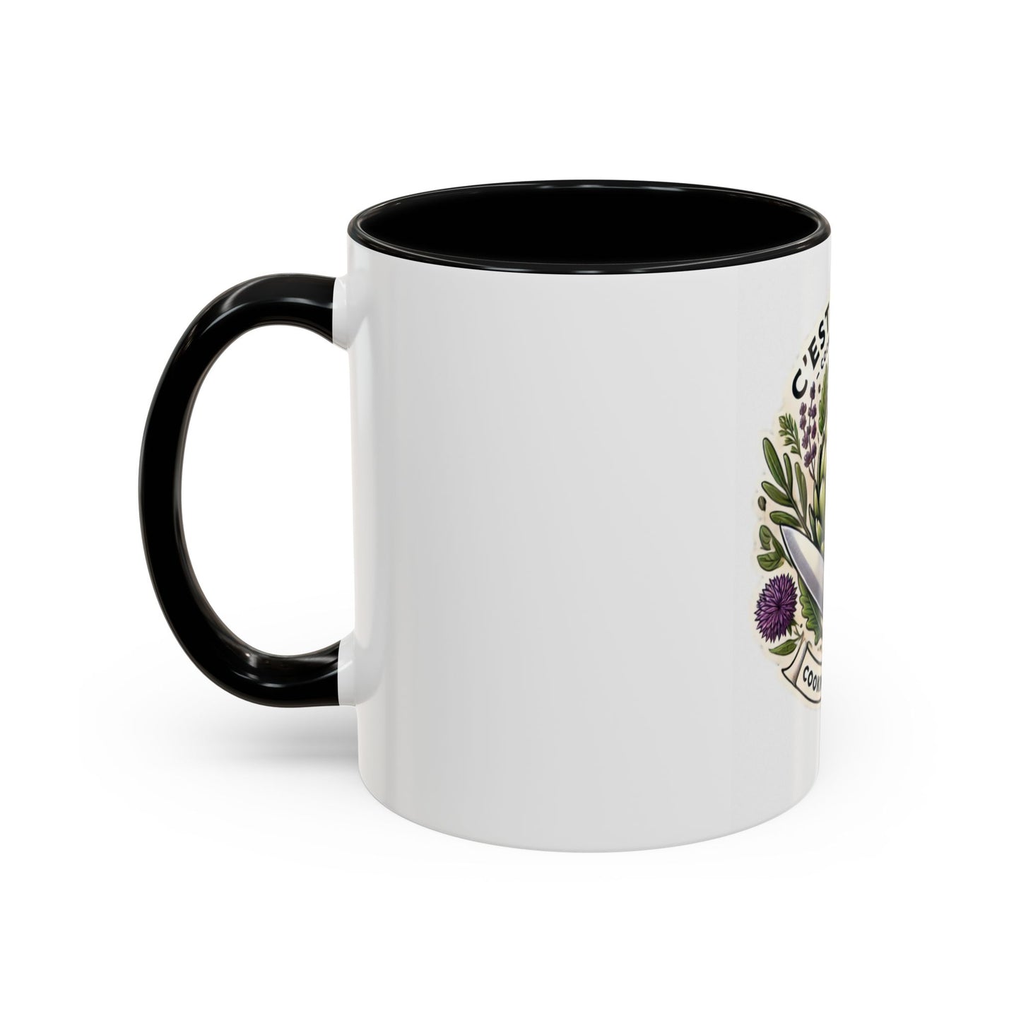 C'est Si Bon! Cooking School Accent Coffee Mug - 11oz & 15oz
